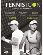 Tennis ICON 2025 magazine cover